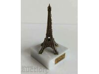 . THE EIFFEL TOWER SOUVENIR DECORATION MARBLE BASE