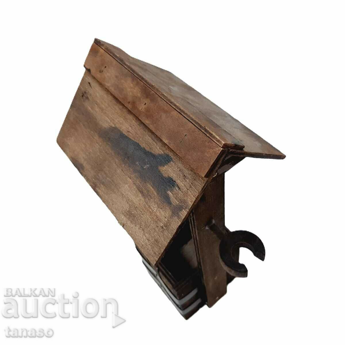 Wooden cup holder, well, well, decoration(8.1) - 6 Wooden cup holder, well, well, decoration(8.1) - 6