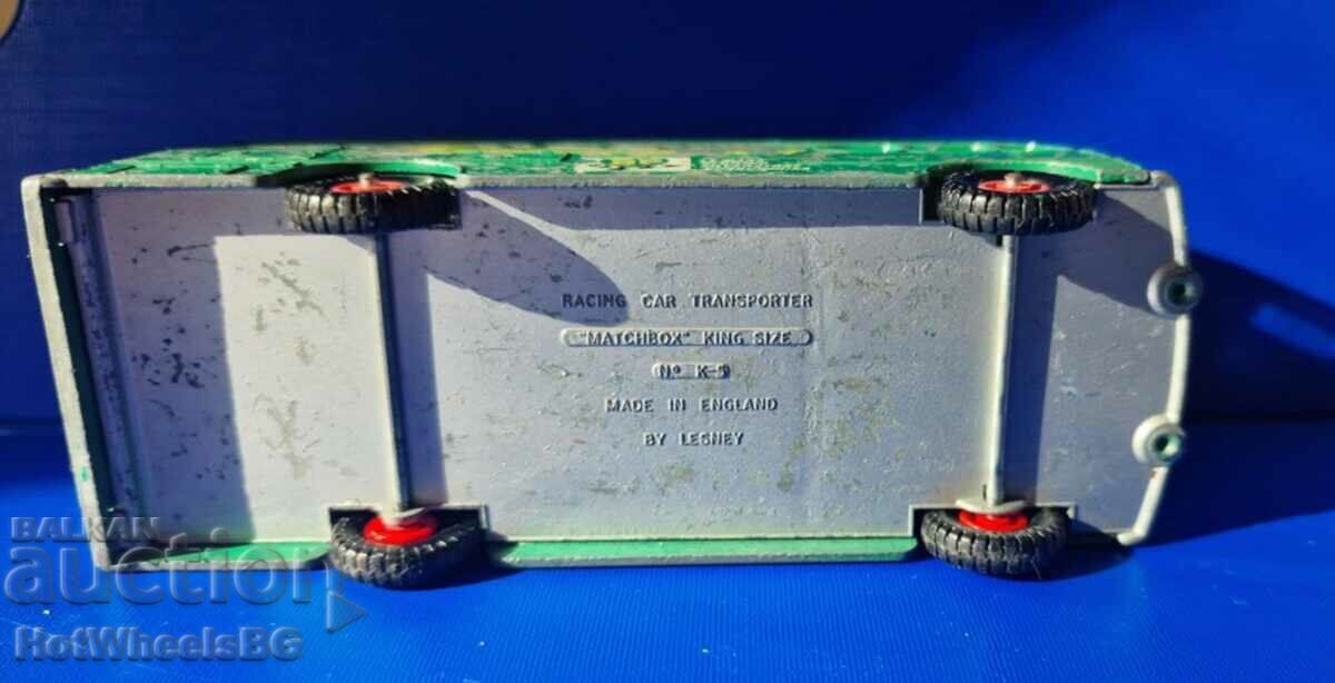 -MATCHBOX LESNEY King Size No. K-5 B Μεταφορέας αγωνιστικών αυτοκινήτων - 6 -MATCHBOX LESNEY King Size No. K-5 B Μεταφορέας αγωνιστικών αυτοκινήτων - 6