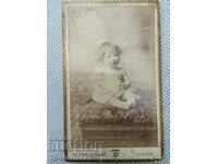 19th century Old photograph / photograph of a baby