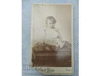 19th century Old photograph / photograph of a baby