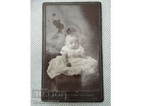 19th century Old photograph / photograph of a baby