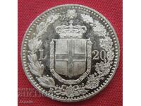 20 lire 1893 Italia (20 lire Italia) (aur)