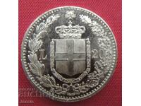 20 lire 1881 Italia (20 lire Italia) (aur)