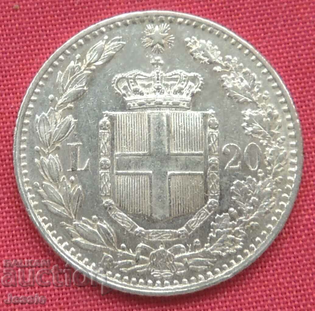 20 Lire 1882 Italy (20 Lire Italy) (gold)