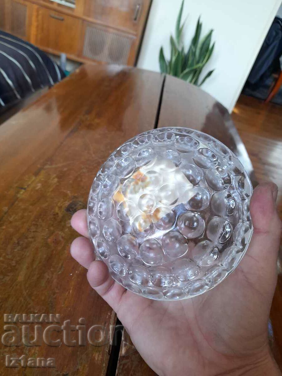 Delivery of Old glass ashtray