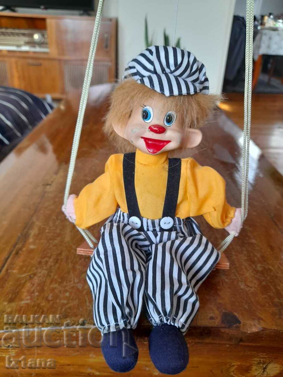 Old doll, clown with price 37.00 BGN | € 18.92 Old doll, clown with price 37.00 BGN | € 18.92