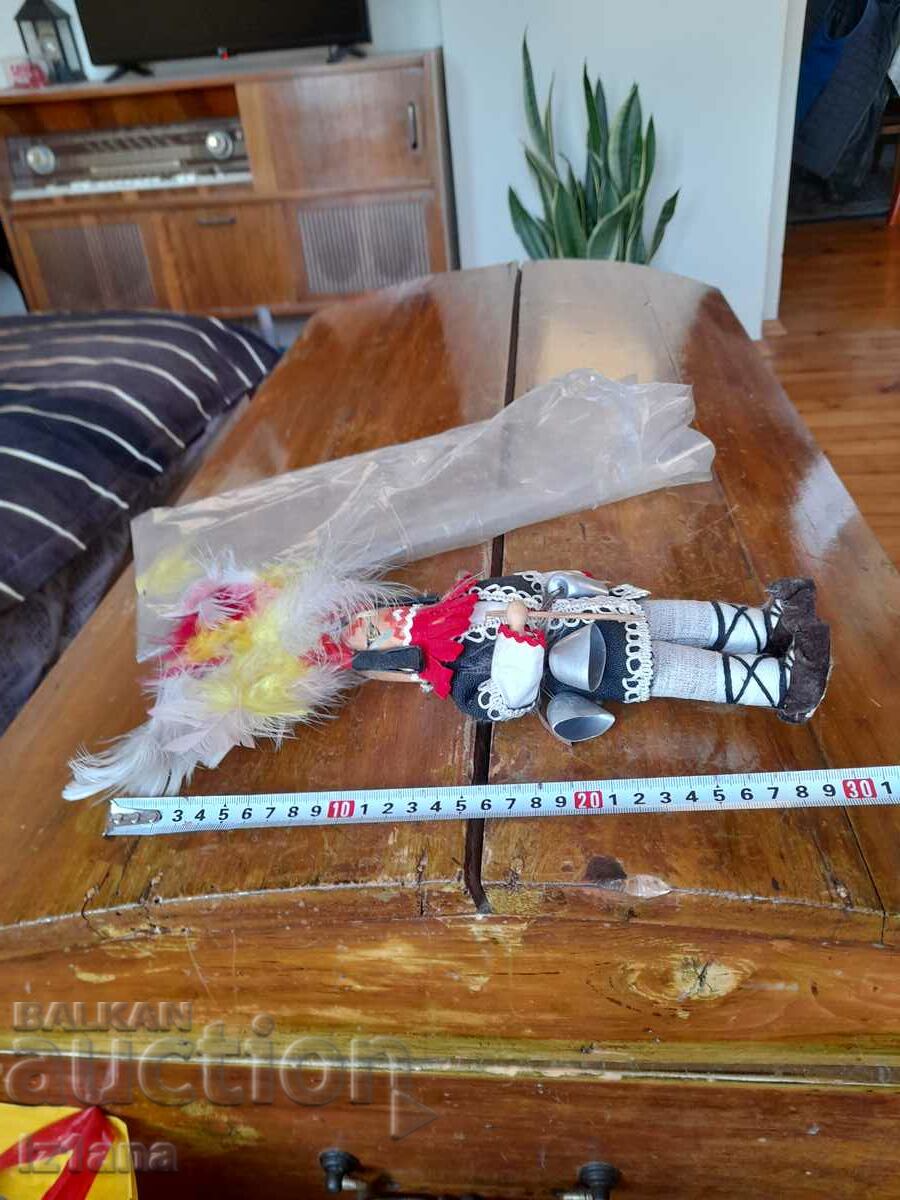 Figurină populară veche kuker - 5