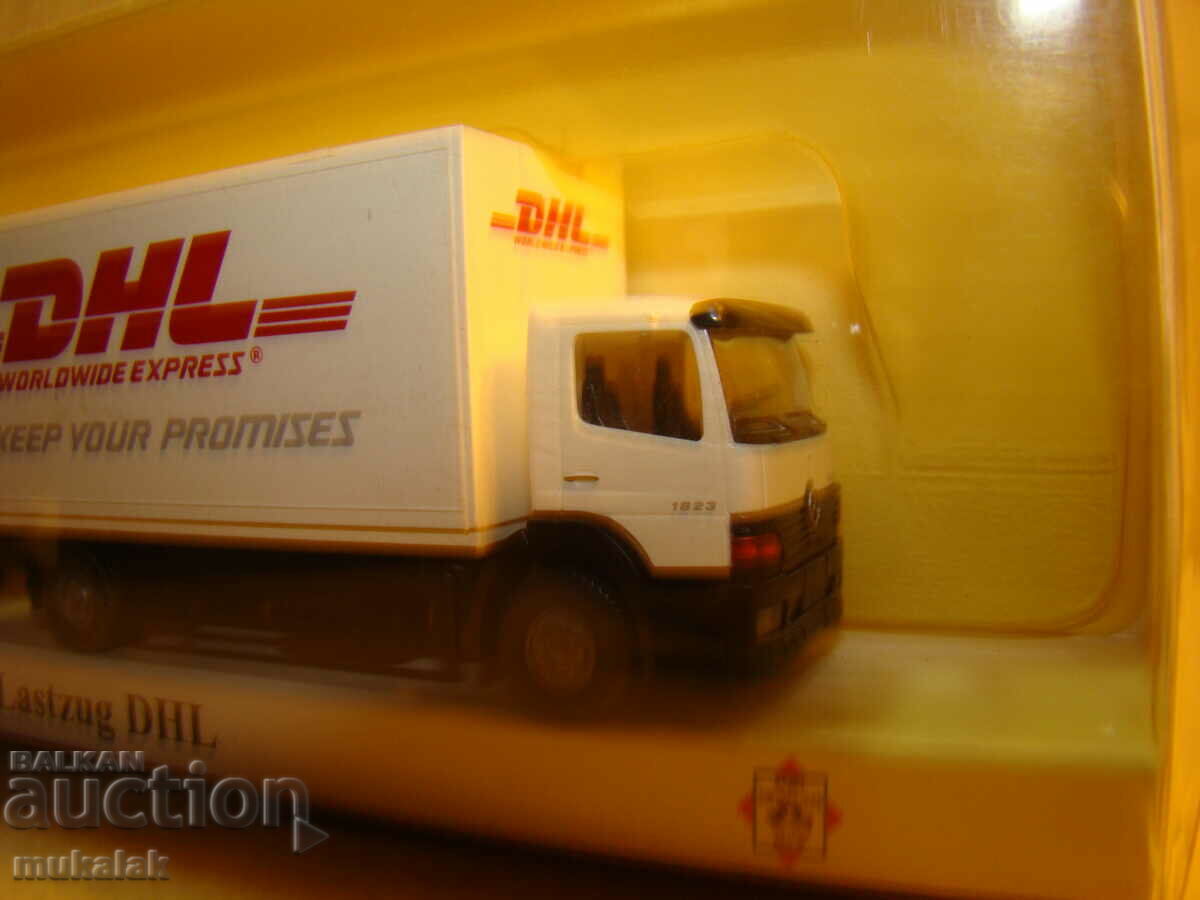 ΠΑΙΧΝΙΔΙ ΕΛΑΣΤΙΚΩΝ WIKING H0 1/87 MERCEDES ATEGO DHL TRUCK MODEL - 6 ΠΑΙΧΝΙΔΙ ΕΛΑΣΤΙΚΩΝ WIKING H0 1/87 MERCEDES ATEGO DHL TRUCK MODEL - 6