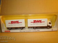 WIKING H0 1/87 MERCEDES ATEGO DHL TRUCK MODEL TIRE TOY