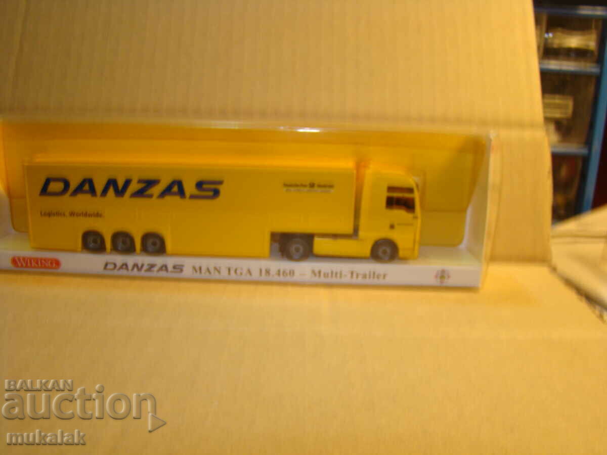 WIKING H0 1/87 MAN TGA TRUCK MODEL TRUCK TOY with price 20.00 BGN | € 10.23 WIKING H0 1/87 MAN TGA TRUCK MODEL TRUCK TOY with price 20.00 BGN | € 10.23