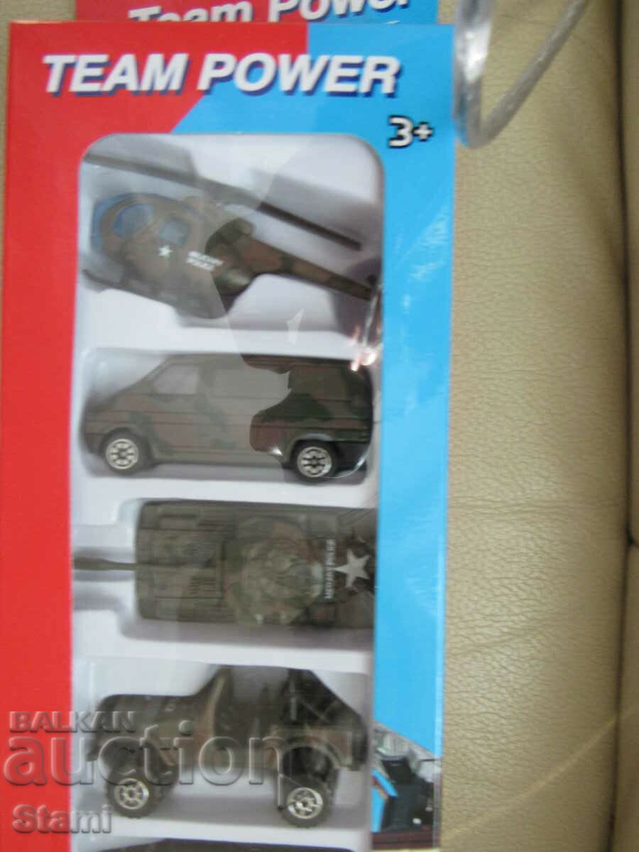 Set of 5 military vehicles - children's toy with price 13.00 BGN | € 6.65 Set of 5 military vehicles - children's toy with price 13.00 BGN | € 6.65