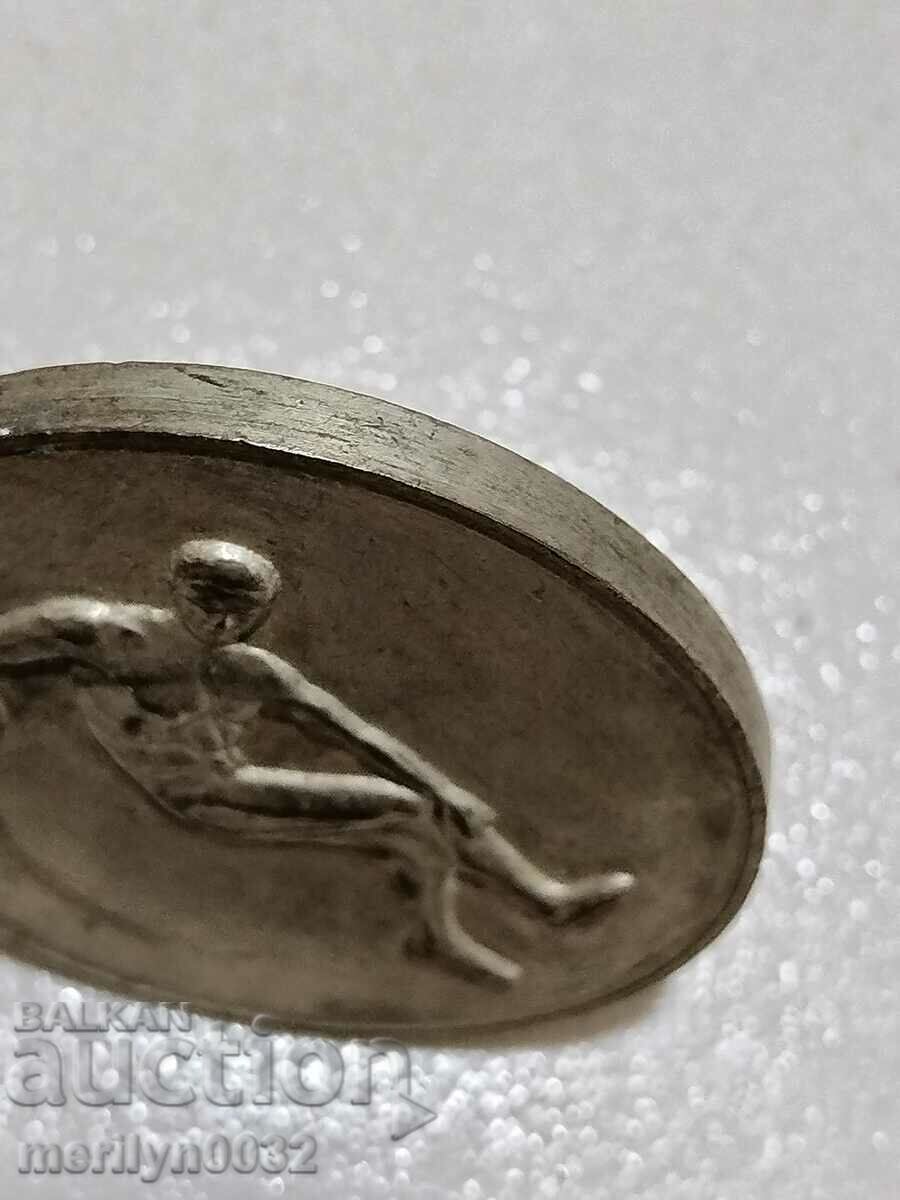 Delivery of Medal plaque Athletics NRB BKP DKMS