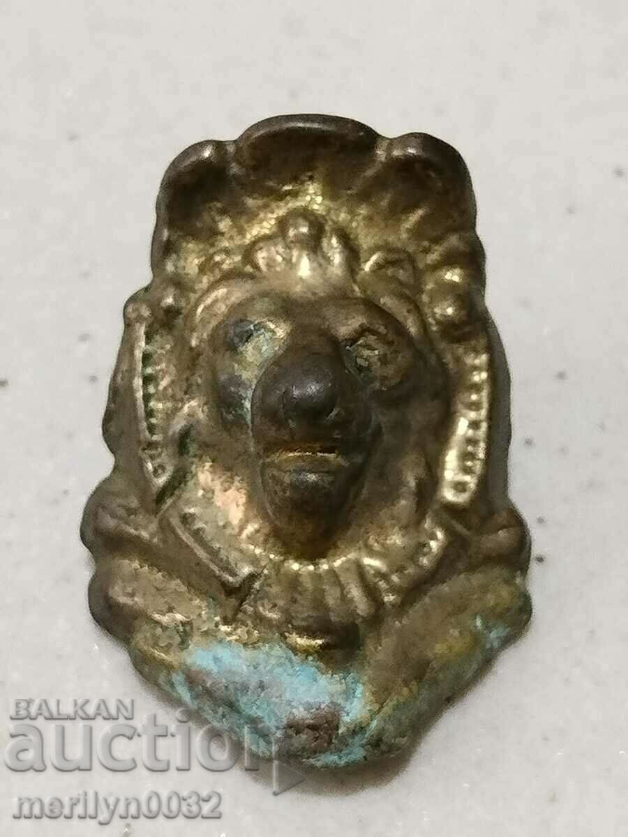 Bronze element of a bearer of a royal kortik saber dagger knife - 7 Bronze element of a bearer of a royal kortik saber dagger knife - 7