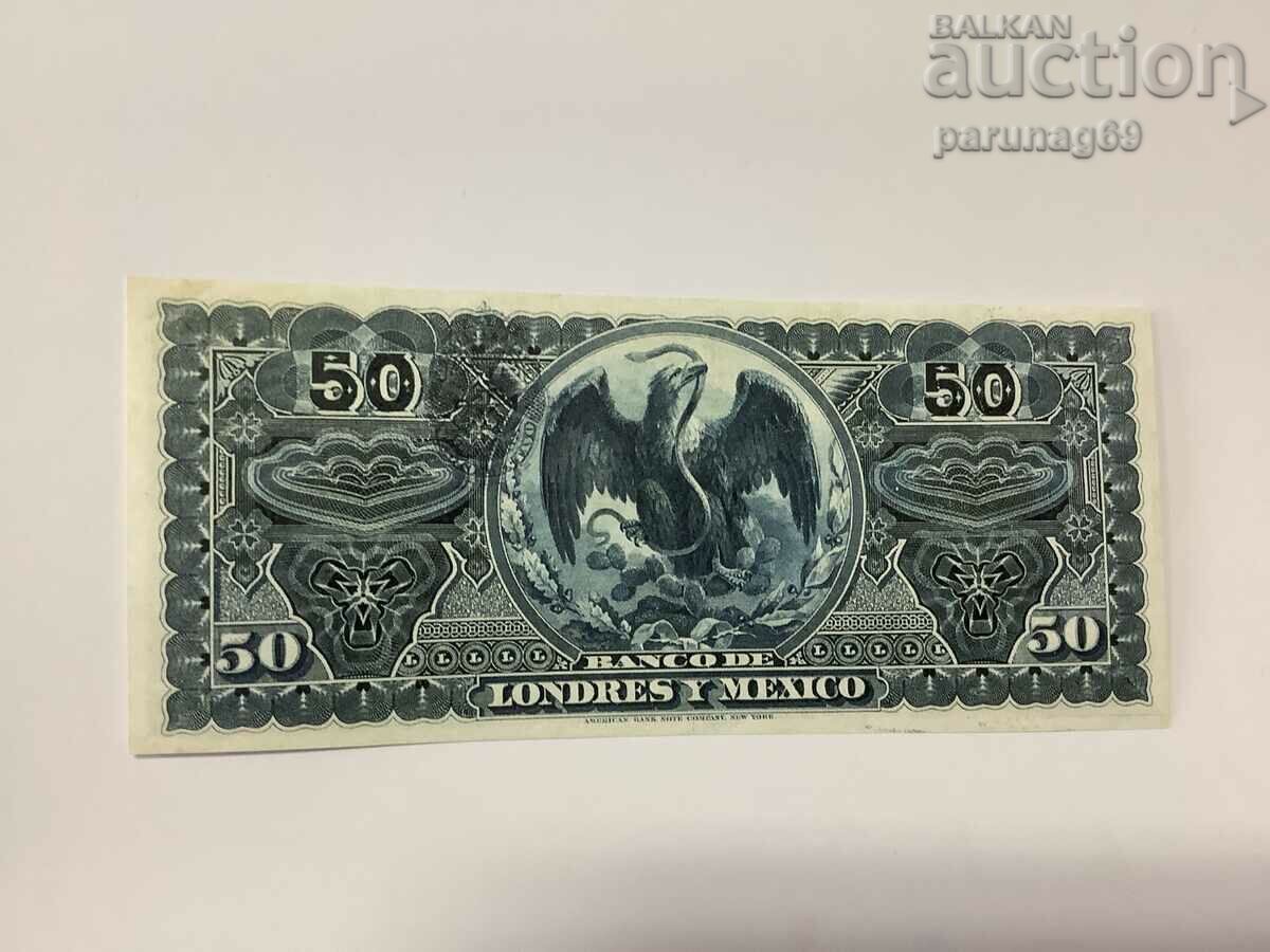 Мексико 50 песос 1913 година  КОПИЕ с цена € 3.00 | 5.87 лв.