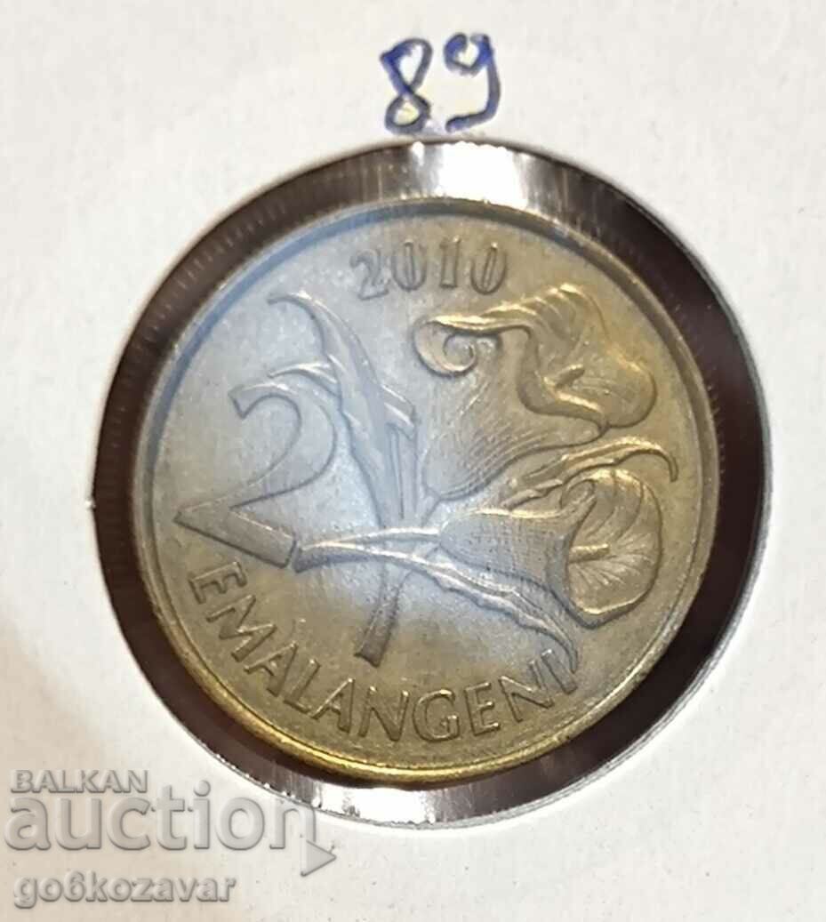 Kingdom of Eswatini Swaziland 2 enamels 2010 Kingdom of Eswatini Swaziland 2 enamels 2010