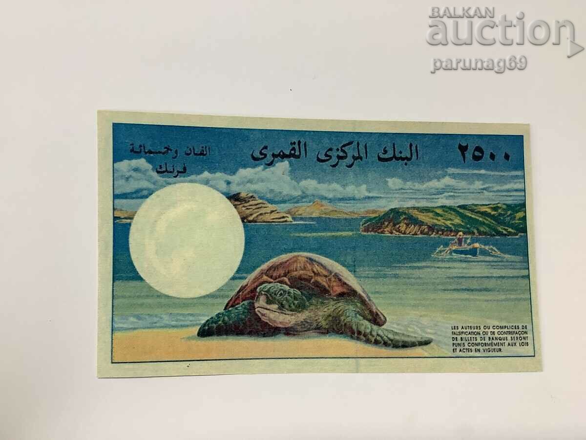 Comoros 2500 francs 1997 COPY (AU) with price 5.00 BGN | € 2.56 Comoros 2500 francs 1997 COPY (AU) with price 5.00 BGN | € 2.56