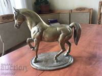 SCULPTURA FIGURA ARTĂ FRUMOASĂ GRĂ UNIC BRONZ