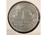 Germany Third Reich 1 Mark 1934