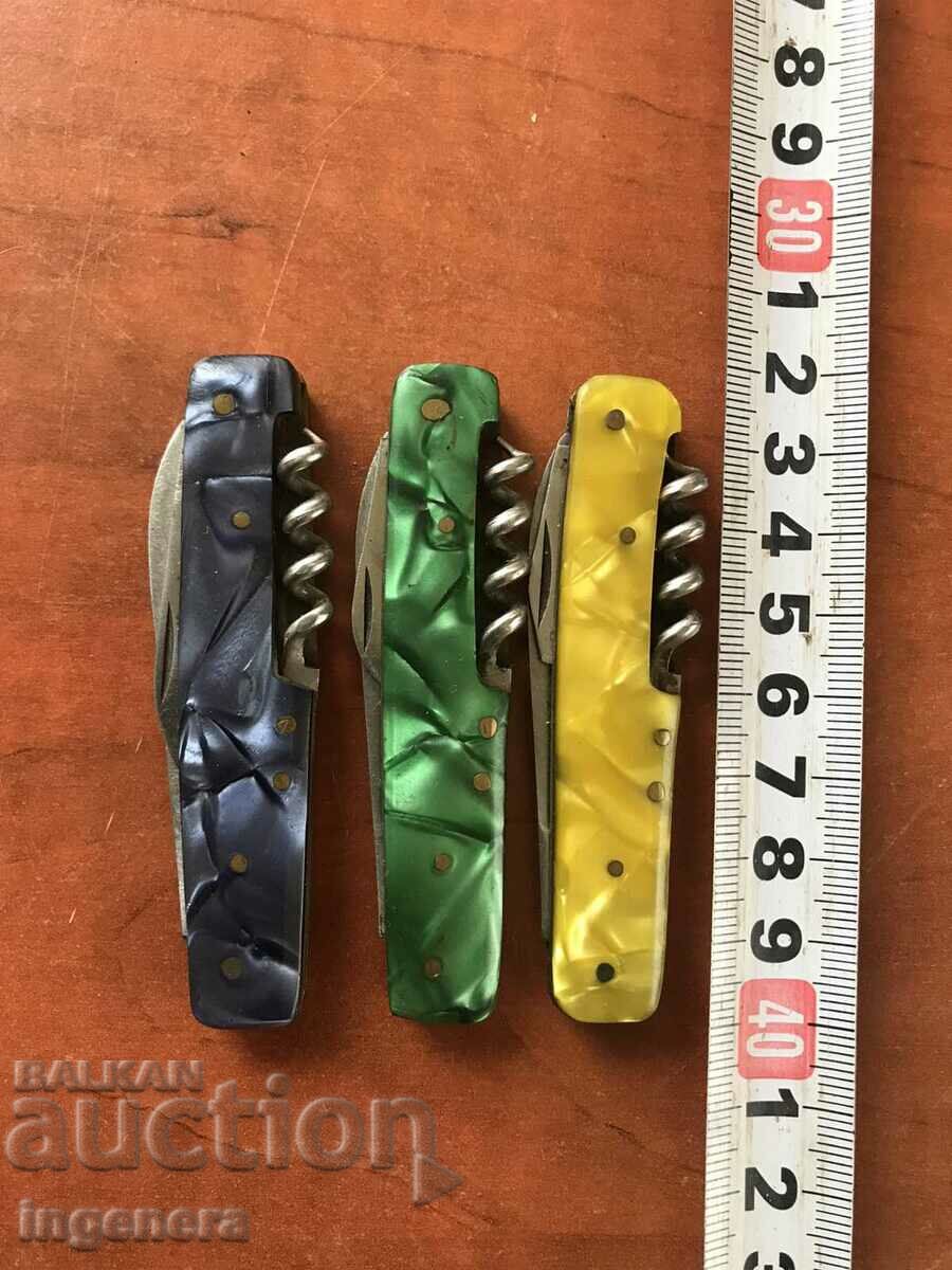 FOLDING KNIFE LEG ANTIQUE BLADE-LARGE THORN - 6 FOLDING KNIFE LEG ANTIQUE BLADE-LARGE THORN - 6