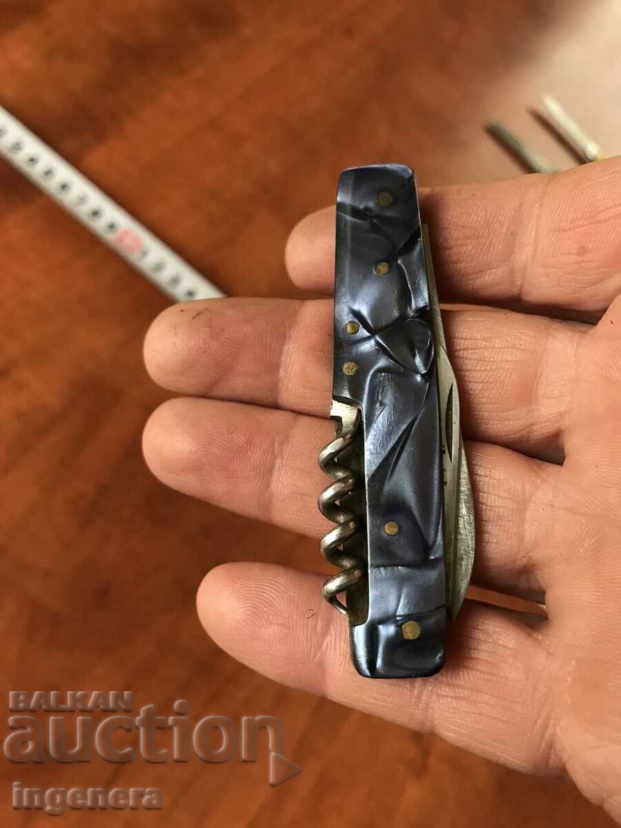 Auction  FOLDING KNIFE LEG ANTIQUE BLADE-LARGE THORN