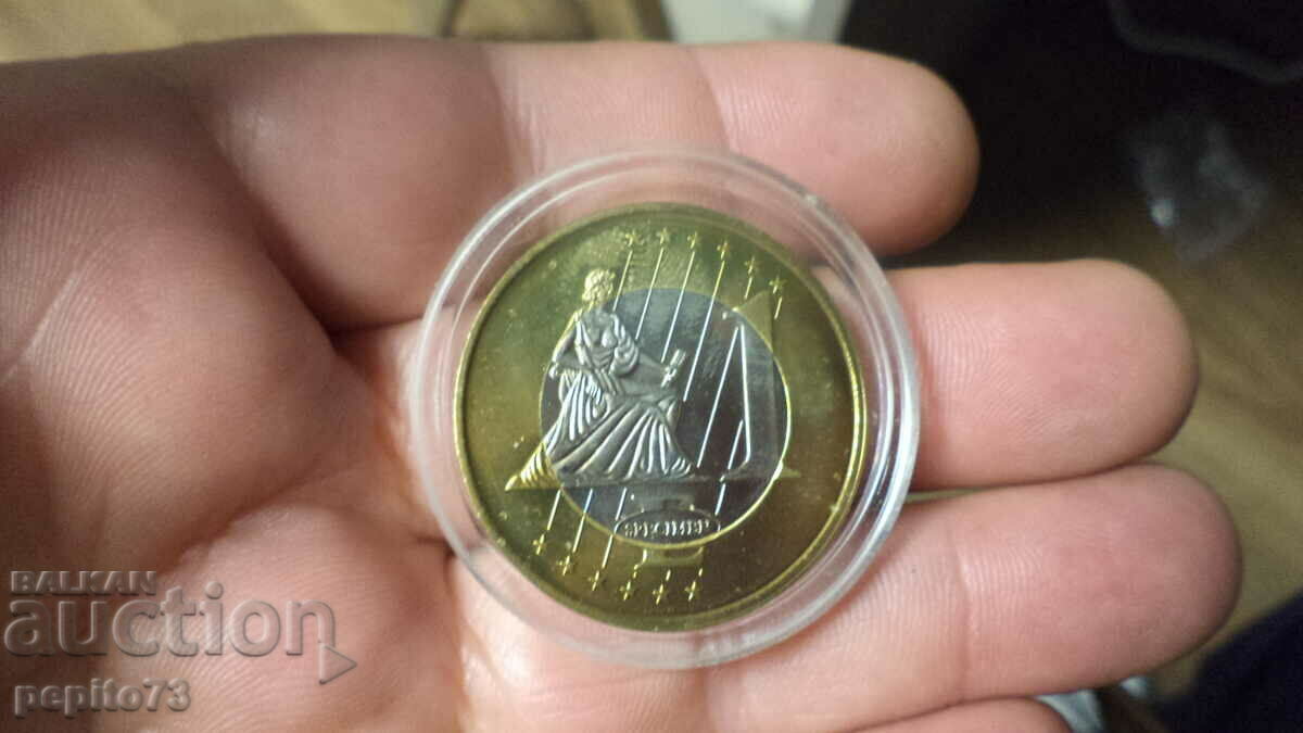 Moneda de 1 euro Malta, 2003