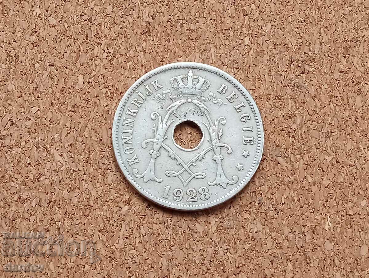 Belgium 25 centimes 1928 with price 1.50 BGN | € 0.77 Belgium 25 centimes 1928 with price 1.50 BGN | € 0.77