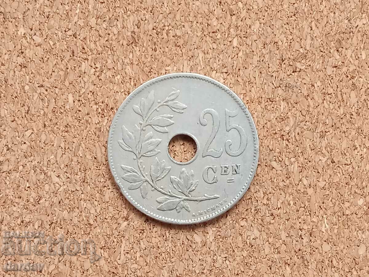 Βέλγιο 25 εκατοστά 1928 Βέλγιο 25 εκατοστά 1928