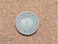 Мексико, 5 сентаво 1937 г.