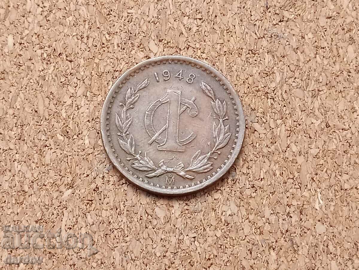 Mexico 1 Centavo 1948 Mexico 1 Centavo 1948