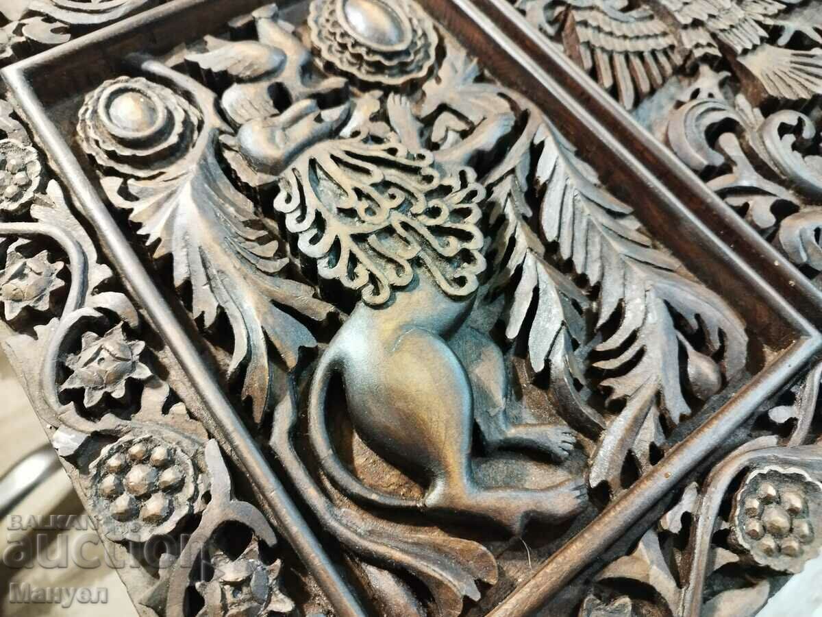 Old wood carving - church motifs. - 7 Old wood carving - church motifs. - 7