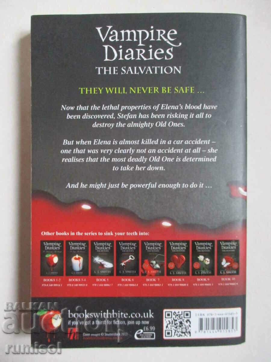 Delivery of The Vampire Diaries - The Salvation 1: Unseen, L.J. Smith