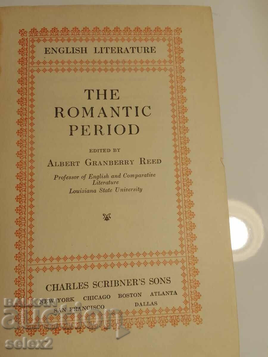 English Literature. The Romantic Period (1929)