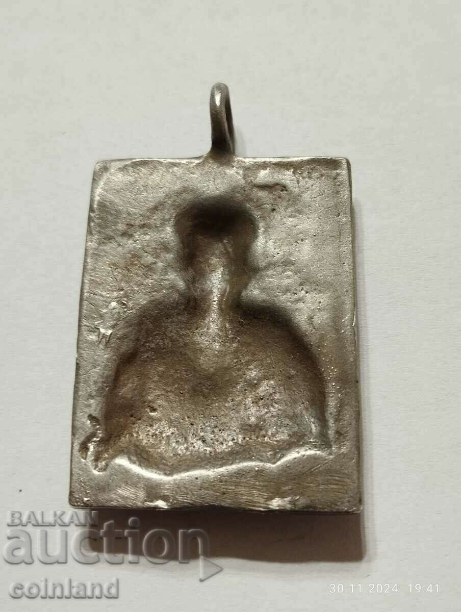 SILVER ICON OF SAINT NICHOLAS THE MIRACLEWORKER - REPLICA REPRODUCTION - 5