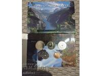 Сет монети, Норвегия, 1998г.