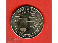 USA USA 25 cent issue issue 2009 D PUERTO RICO NEW UNC