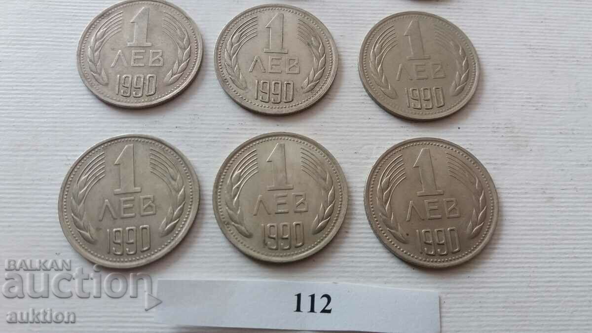 Δημοπρασία 1 LEV 1990 GODINA - 9 BROYA