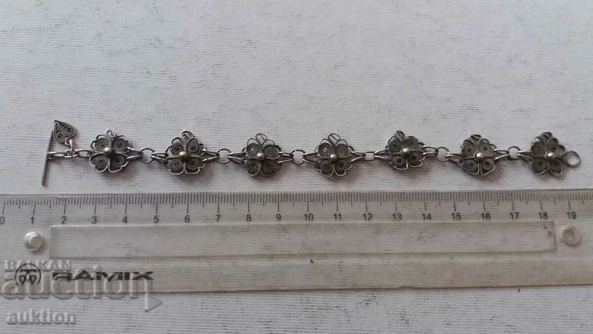 ΒΡΑΧΙΟΛΙ ΑΣΗΜΕΝΙΟ ΦΙΛΙΓΚΡΑ - 5 ΒΡΑΧΙΟΛΙ ΑΣΗΜΕΝΙΟ ΦΙΛΙΓΚΡΑ - 5