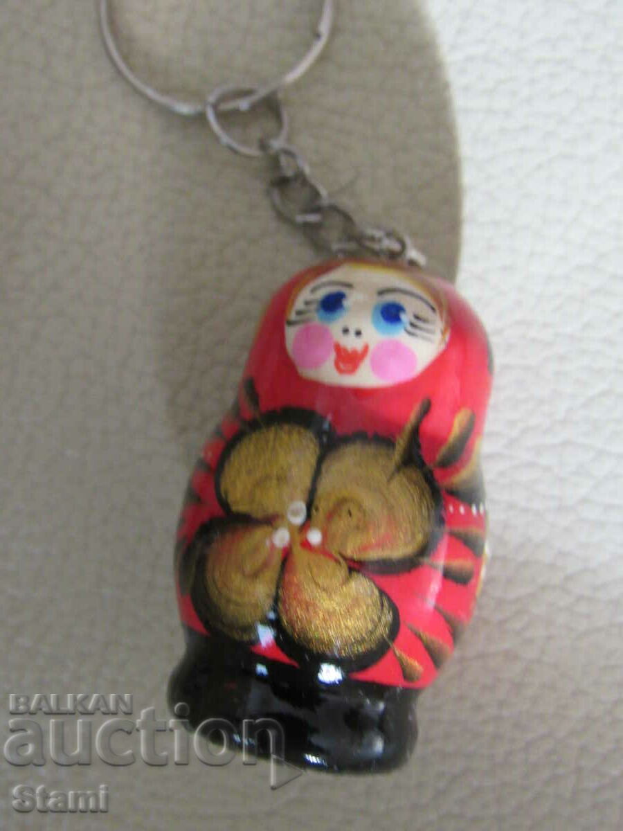 Auction Matryoshka keychain from Russia Auction Matryoshka keychain from Russia