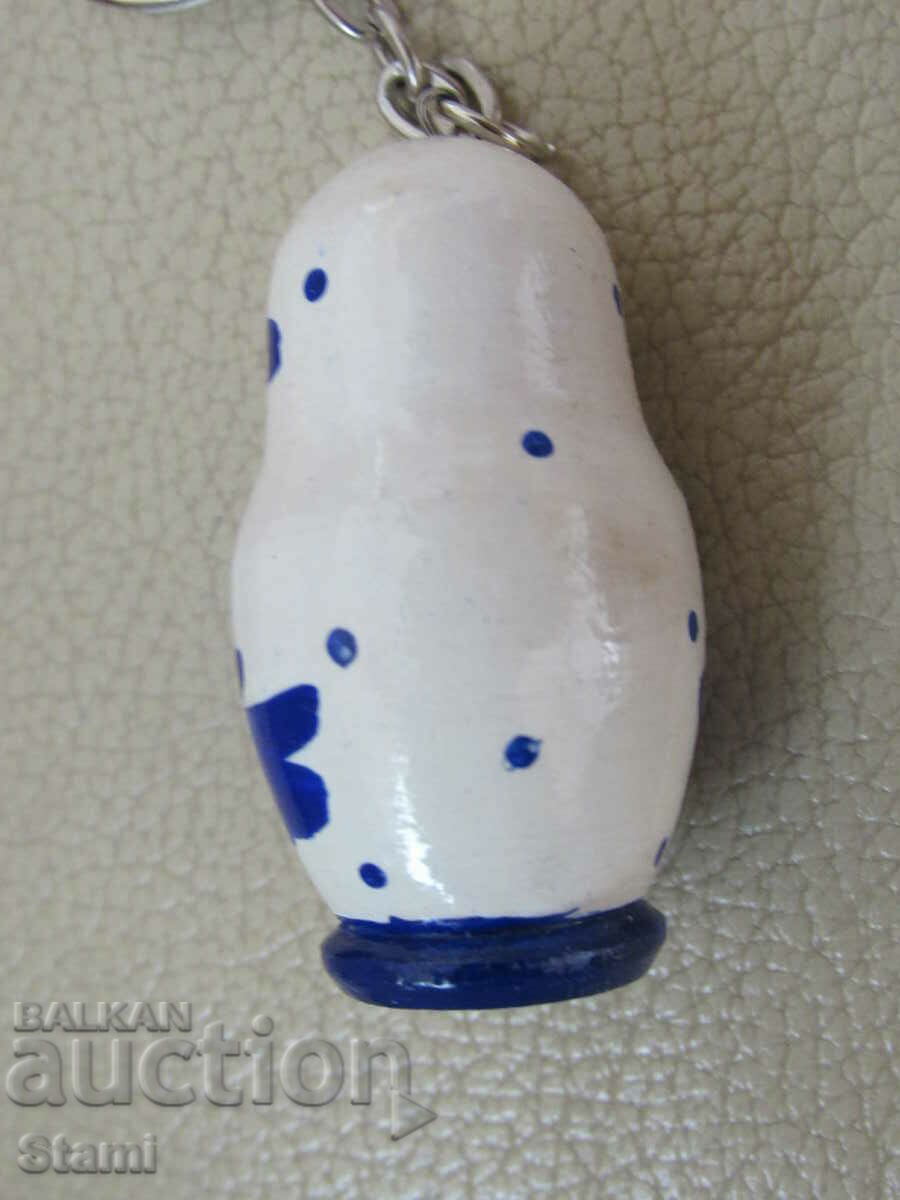 Auction Matryoshka keychain from Russia Auction Matryoshka keychain from Russia