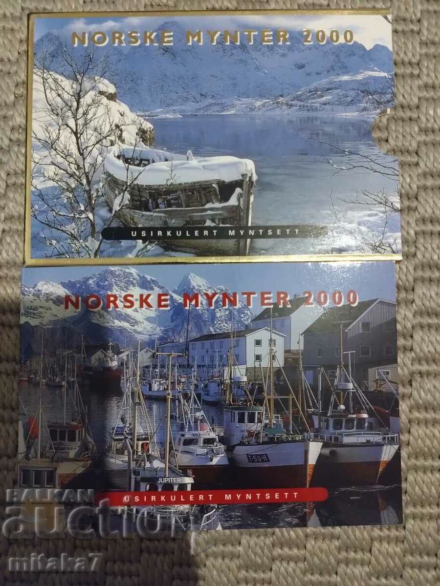 Set of coins, Norway, 2000 Set of coins, Norway, 2000