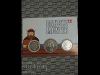 Coin set, Denmark, 1987.