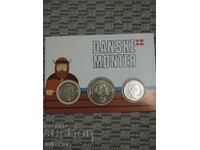 Coin set, Denmark, 1987.
