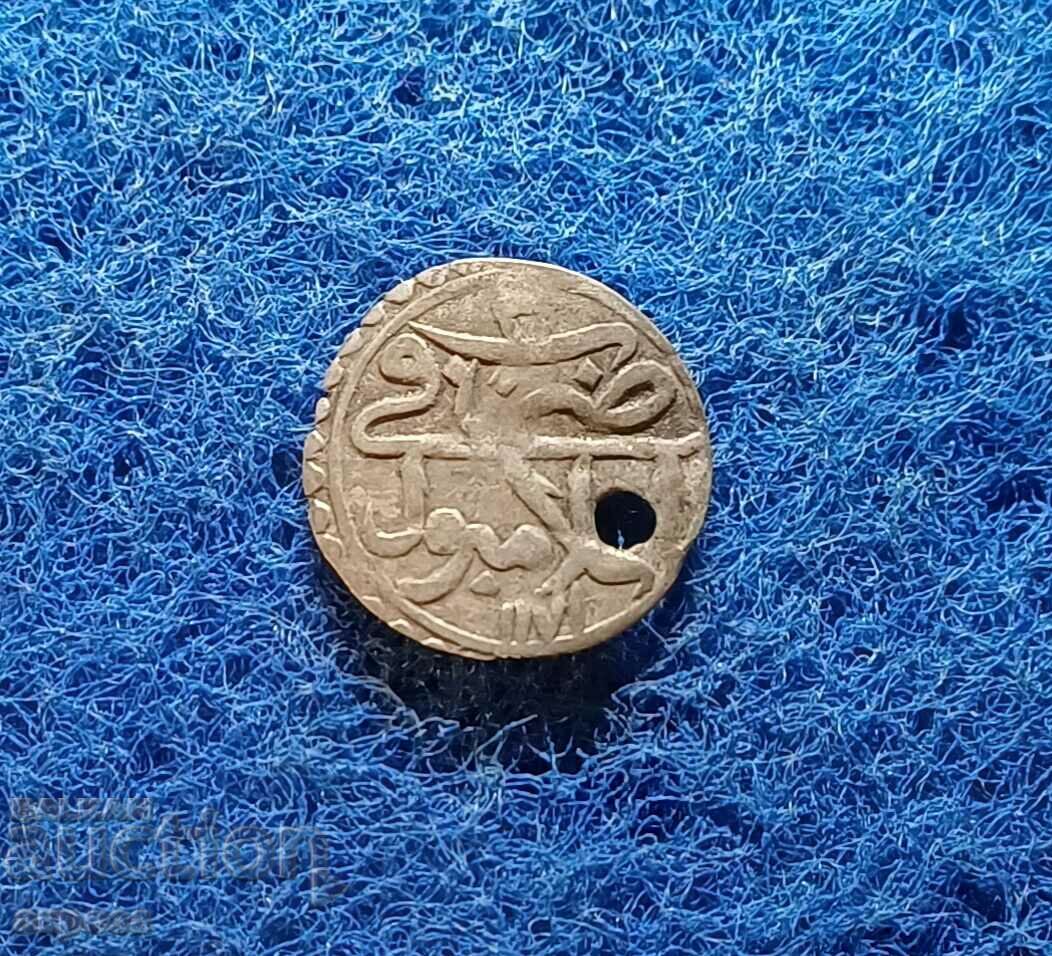 Silver Turkish coin 1171/3