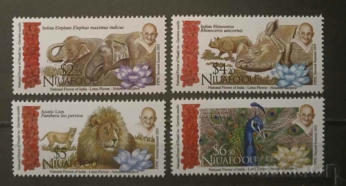 Ниафоу 2016 Личности/Фауна/Птици 18 € MNH