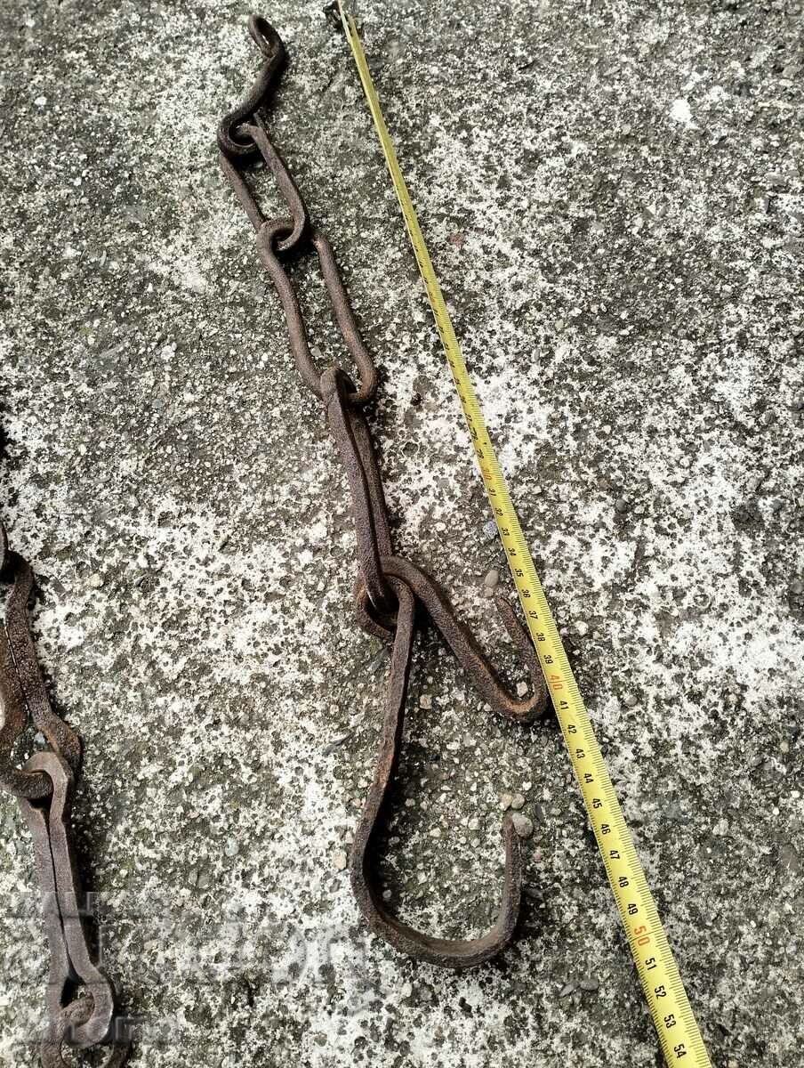 Стари ковани вериги за огнище - 5 Стари ковани вериги за огнище - 5