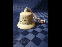 Bell made of porcelain