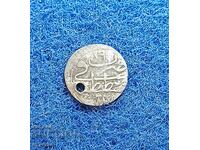 Silver Turkish coin 1187/6