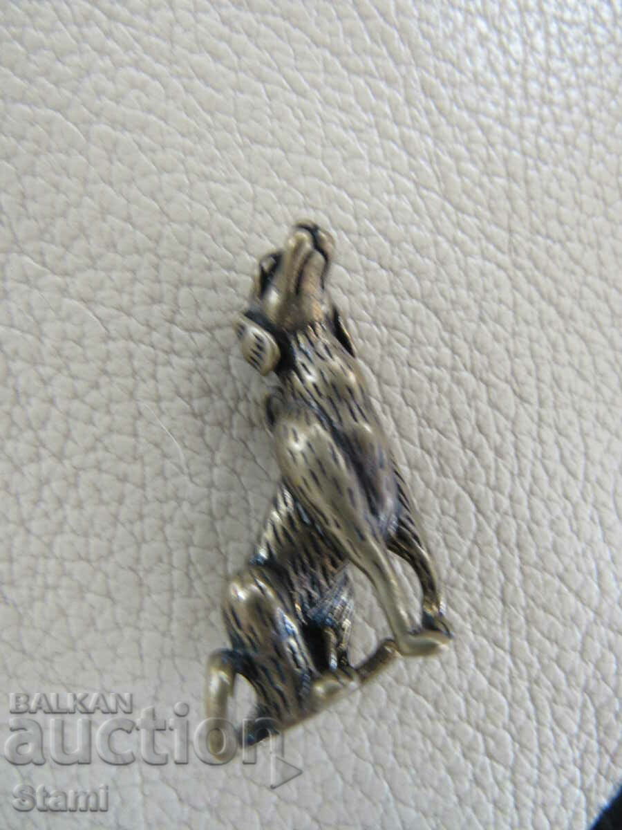 Auction Buddhist bronze dog key ring, Mongolia Auction Buddhist bronze dog key ring, Mongolia