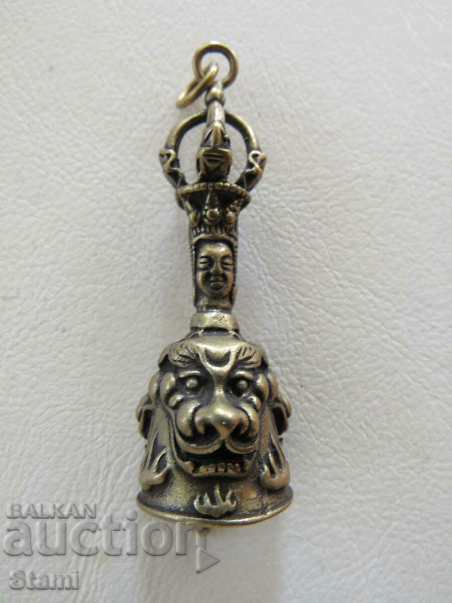Dorje bronze Buddhist key ring, Mongolia with price 21.00 BGN | € 10.74 Dorje bronze Buddhist key ring, Mongolia with price 21.00 BGN | € 10.74